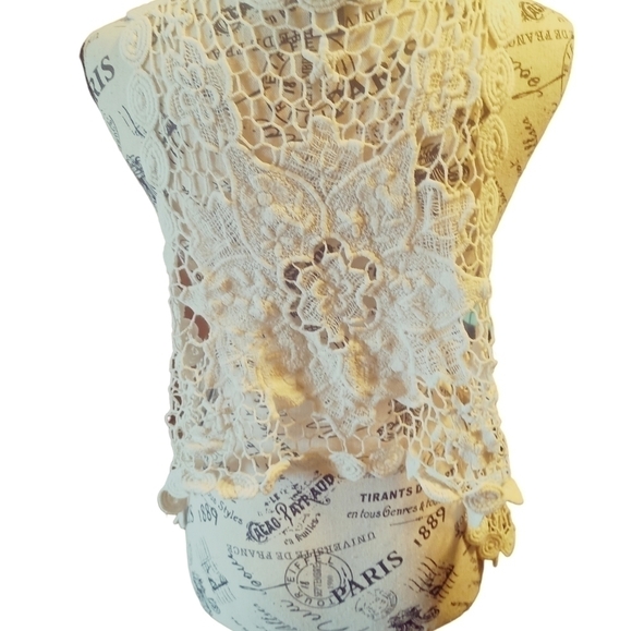 - COWgirl up crocheted vest - Picture 2 of 6